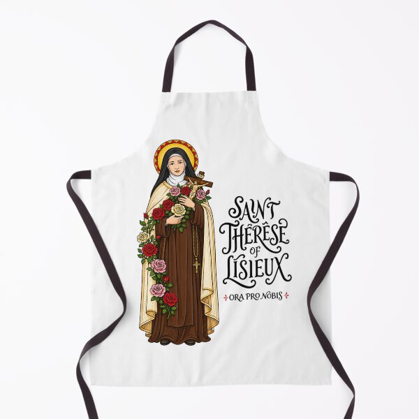 Item preview, Saint Thérèse of Lisieux | Little Flower Catholic Saint Design designed and sold by Christian by Grace.