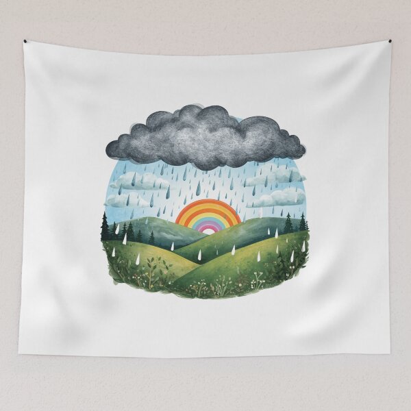Item preview,  Rain Is Not Forever designed and sold by catcurio.