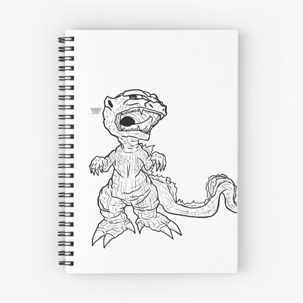 Item preview, Chibi Godzilla 1954 Lineart designed and sold by DMDigitalManus.