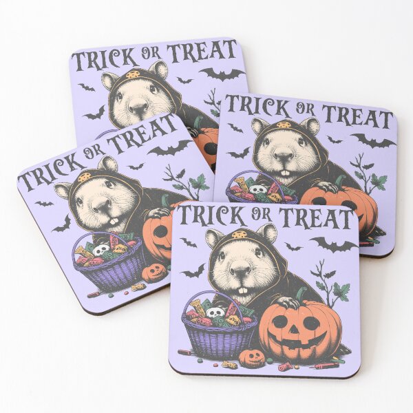 Item preview, Funny Capybara Halloween - Trick Or Treat designed and sold by legendaryskins.