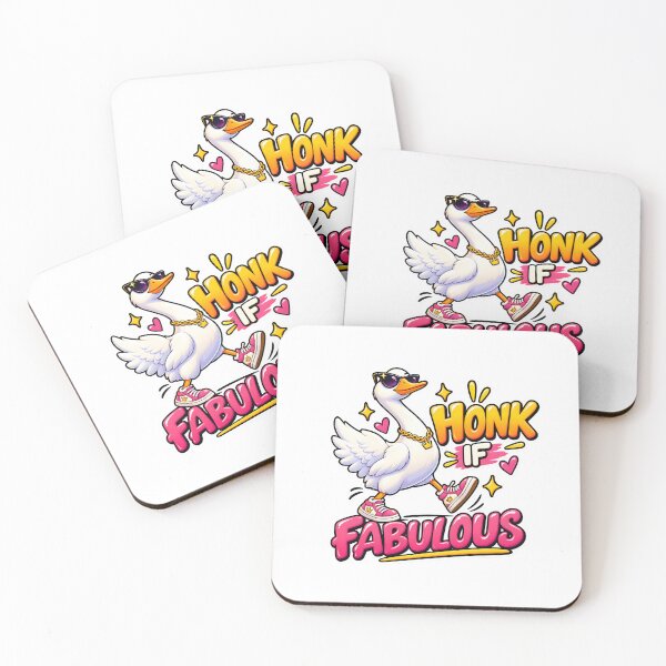 Item preview, Honk If Fabulous Funny Goose Design designed and sold by WeirdStation.