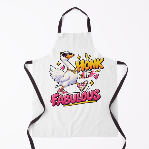 Item preview, Honk If Fabulous Funny Goose Design designed and sold by WeirdStation.