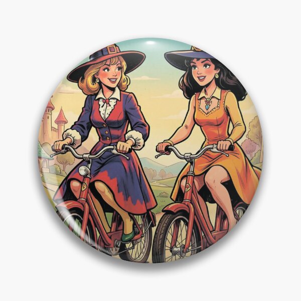 Item preview, Witches on Bicycles designed and sold by MagelliShop.
