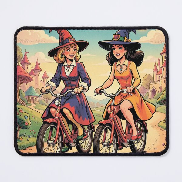 Item preview, Witches on Bicycles designed and sold by MagelliShop.