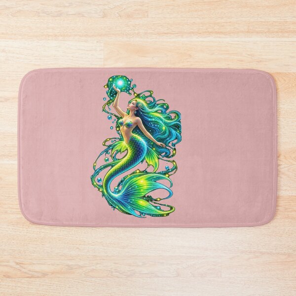 Item preview, Enchanted Luminous Mermaid Fantasy designed and sold by MagicCrystal.