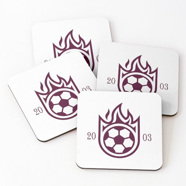 Item preview, Flaming Football Emblem Art 2003 designed and sold by Kune Club.