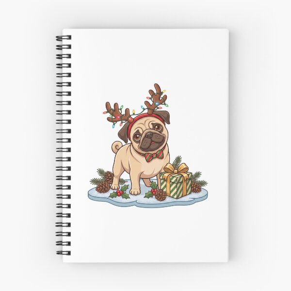 Item preview, merry pugmas designed and sold by domostore.