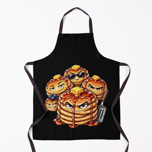 Item preview, Pancake Crew – Funny Breakfast Pancakes Syrup Food Humor Design designed and sold by PosiMCreations.