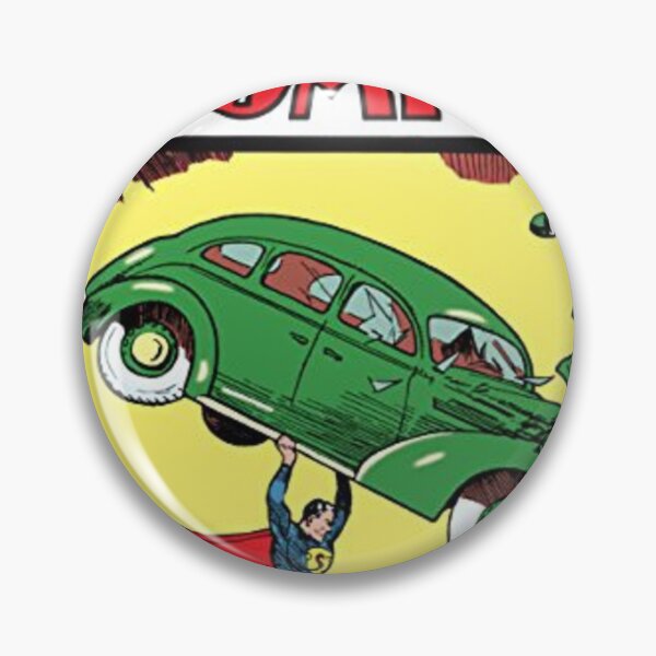 Item preview, Action Comics Comic Book Original Custom Vintage Movie Poster Art designed and sold by Cool Robot Bro..