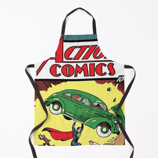 Item preview, Action Comics Comic Book Original Custom Vintage Movie Poster Art designed and sold by Cool Robot Bro..