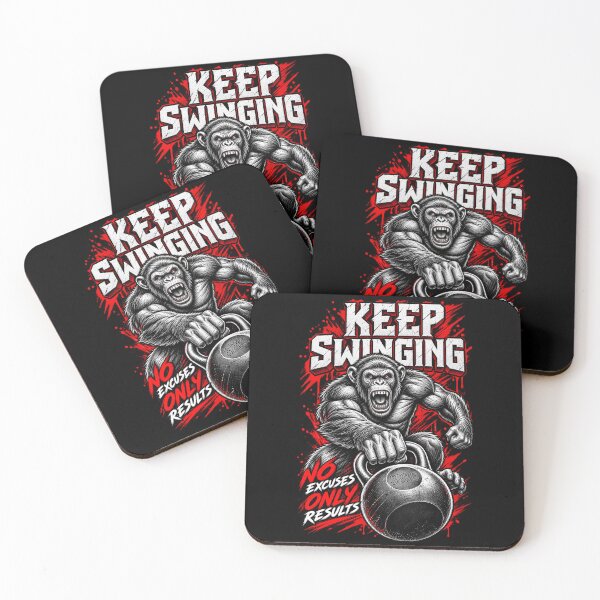 Item preview, keep swinging no excuses only results designed and sold by kurangasin.