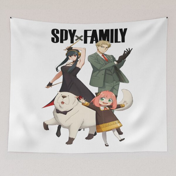 Aperçu de l'œuvre Famille Anime Espionnage Mignon créée et vendue par AselaDesigns.
