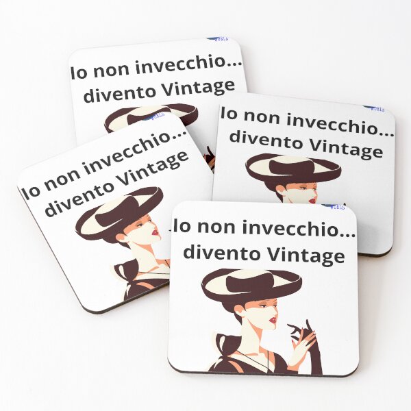 Item preview, Io non invecchio... divento Vintage | Hello World designed and sold by SyntaxError404.