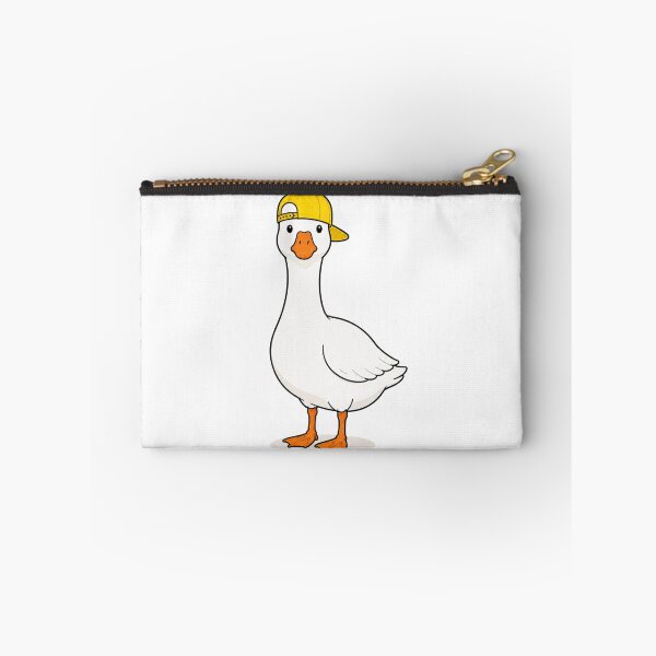 Item preview, Gustav the Goose – Cute Goose with Yellow Cap designed and sold by LittleGinnyArt.