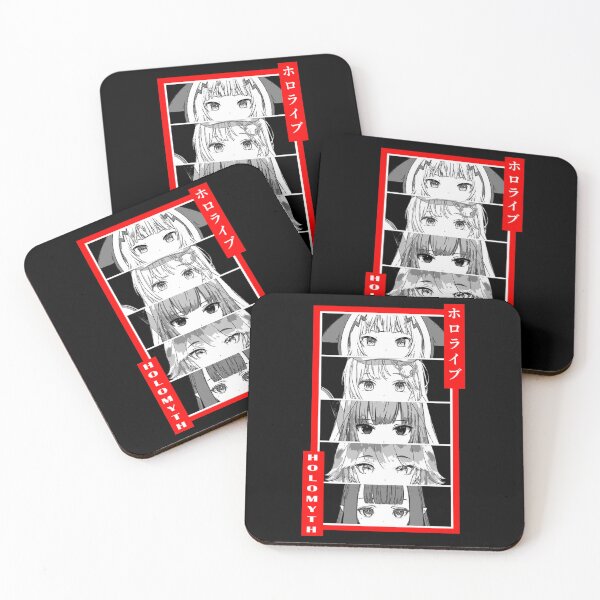 Item preview, Panel Hololive EN Holomyth Negro y Blanco designed and sold by ParisSonatra.