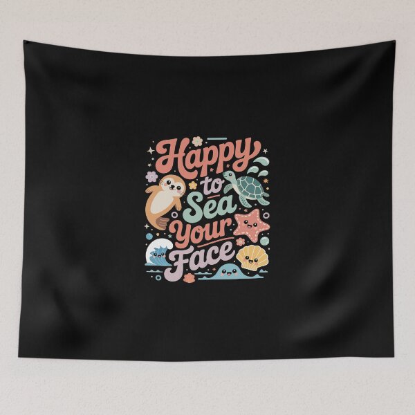 Item preview, HAPPY TO SEA YOUR FACE designed and sold by jkrphoto.