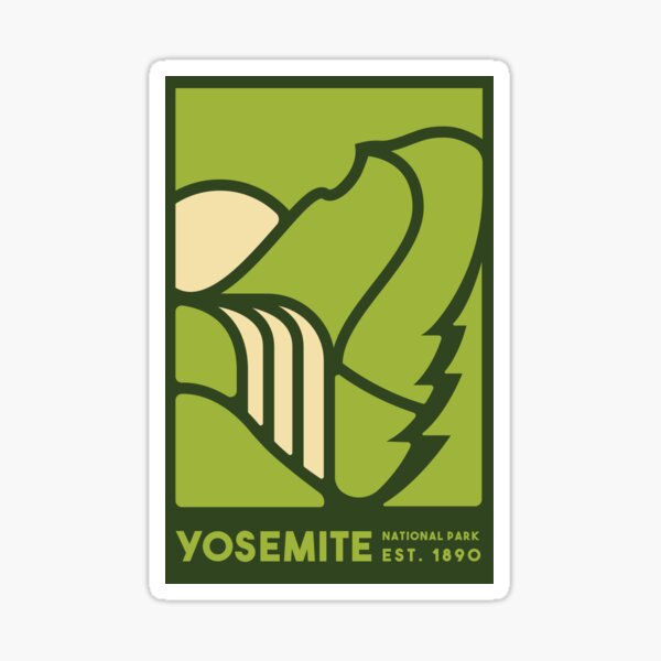 Yosemite National Park Sticker