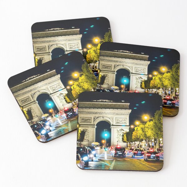 Item preview, Arc de Triomphe Night Traffic Paris Lights designed and sold by Craig Bernstein.