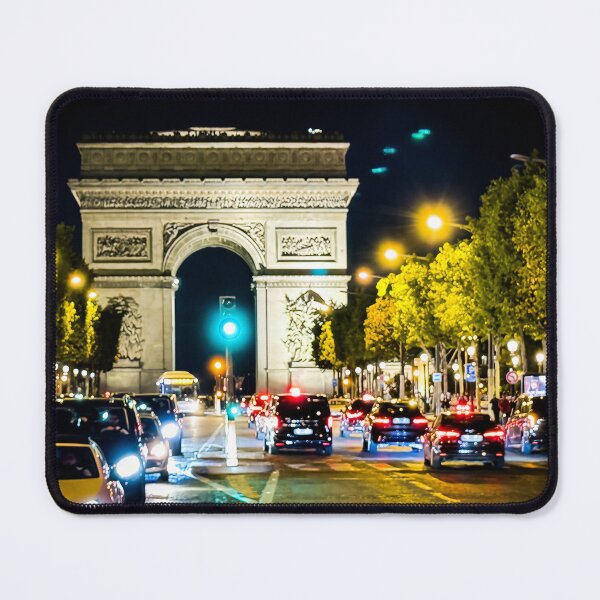 Item preview, Arc de Triomphe Night Traffic Paris Lights designed and sold by Craig Bernstein.
