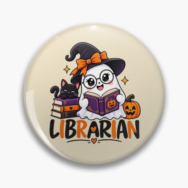 Artikelvorschau, Halloween-Geschenk für Bibliothekare: Niedliches Geisterbuch im Stil eines Buches entworfen und verkauft von Corvoria.