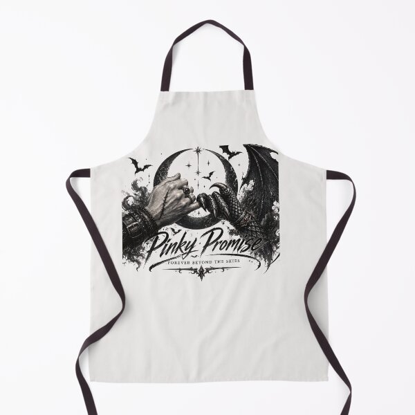 Item preview, Gothic Dragon Rider Pinky Promise Black and White designed and sold by Crystal-Tree.