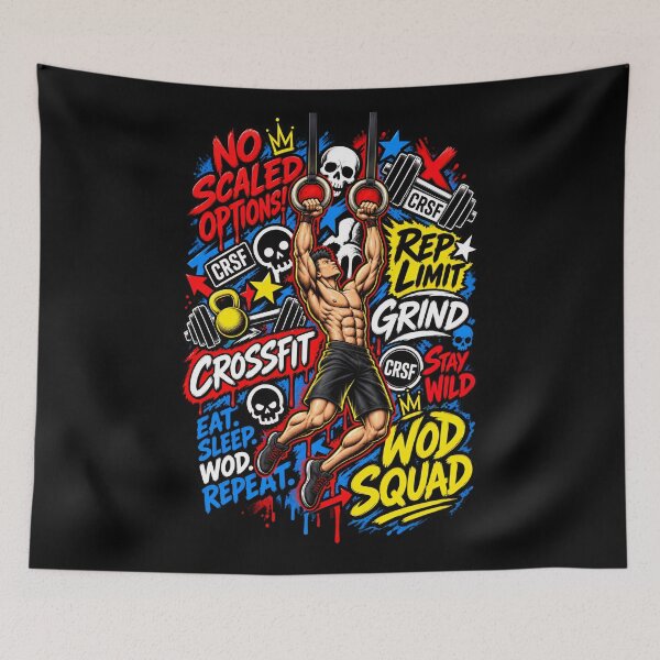 Item preview, crossfit no scale options designed and sold by kurangasin.