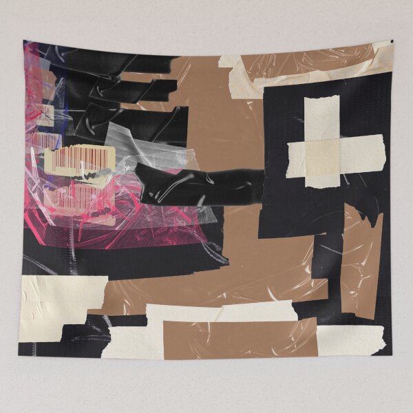 Aperçu de l'œuvre Collage de ruban adhésif créée et vendue par Swooncake Press.