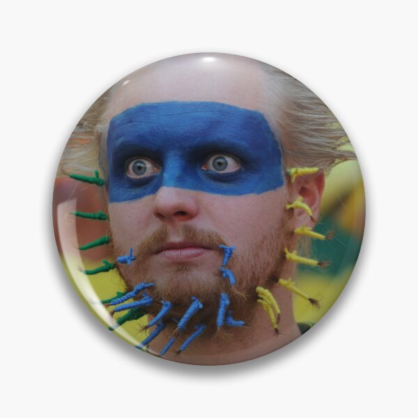 Item preview, Brazil football fan pictured at a FIFA tournament designed and sold by STFPhotoAgency.