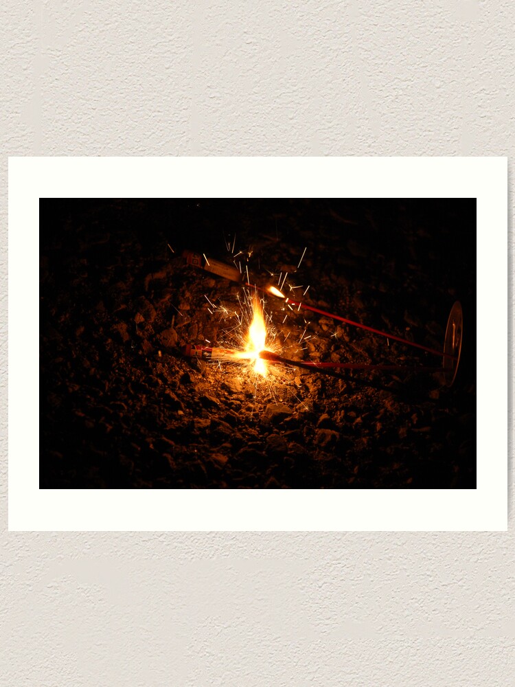 Thumbnail 1 of 3, Art Print, firework designed and sold by DanPraag.