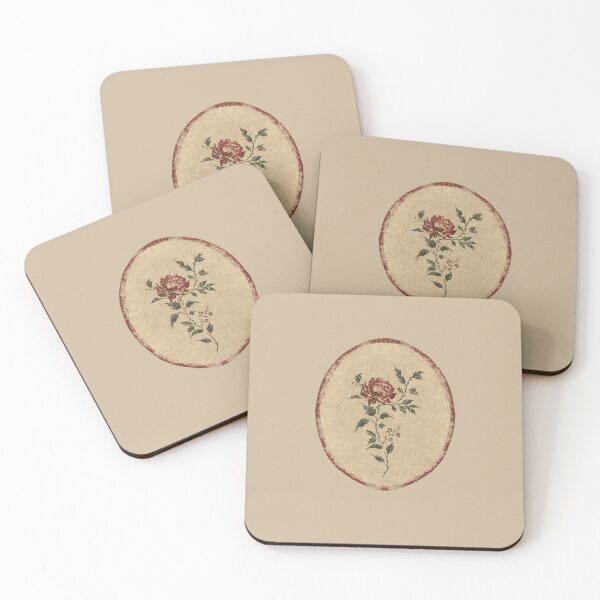 Item preview, Hand Painted Rose on Vintage style designed and sold by thedawndesign.