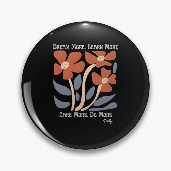 Item preview, Dream More Learn More Inspirational Floral Country Quote Graphic designed and sold by ABD998.