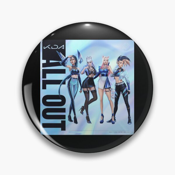 Item preview, kda all out    designed and sold by ParisSonatra.