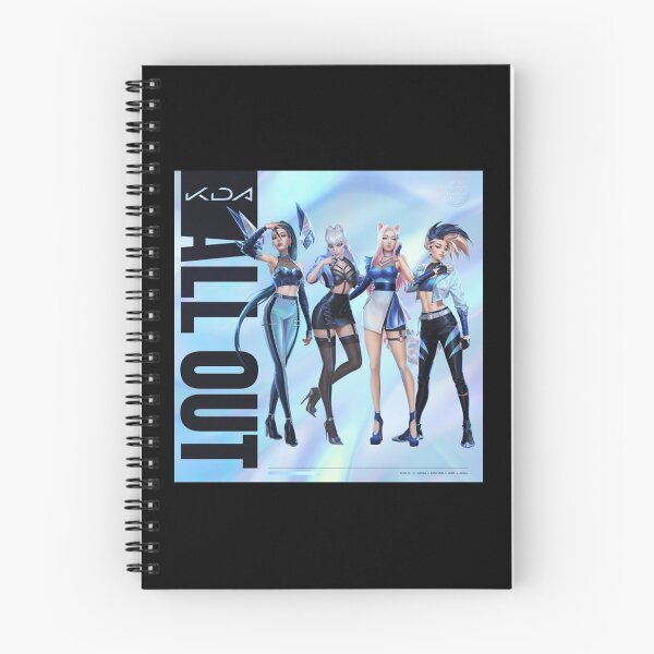Item preview, kda all out    designed and sold by ParisSonatra.