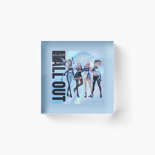 Item preview, kda all out    designed and sold by ParisSonatra.