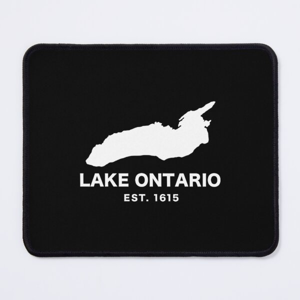 Item preview, Lake Ontario Map, Great Lakes Graphic designed and sold by anpollardStudio.