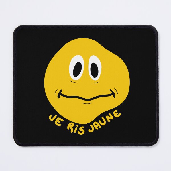 Item preview, Je ris jaune – Funny French Expression Yellow Smile designed and sold by OhLaBaguette.