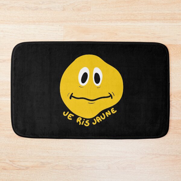 Item preview, Je ris jaune – Funny French Expression Yellow Smile designed and sold by OhLaBaguette.