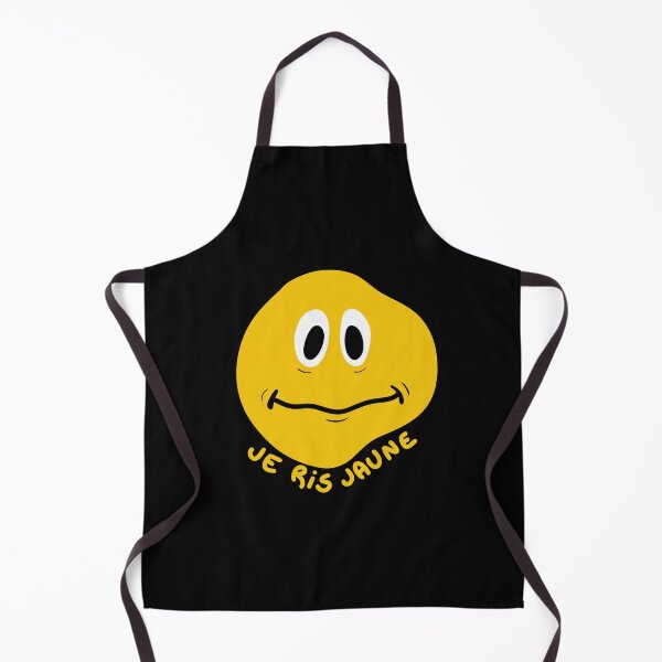 Item preview, Je ris jaune – Funny French Expression Yellow Smile designed and sold by OhLaBaguette.