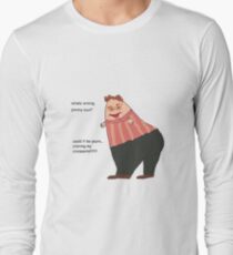 Carl Wheezer dank meme jimmy neutron thicc Long Sleeve T-Shirt