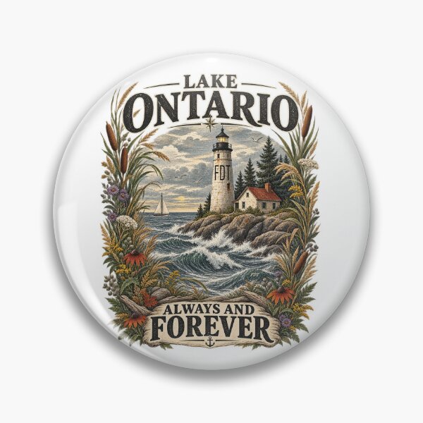 Artikelvorschau, Lake Ontario entworfen und verkauft von Starry Night Creative Art.