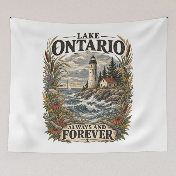 Item preview, lake-ontario designed and sold by Starry Night Creative Art.