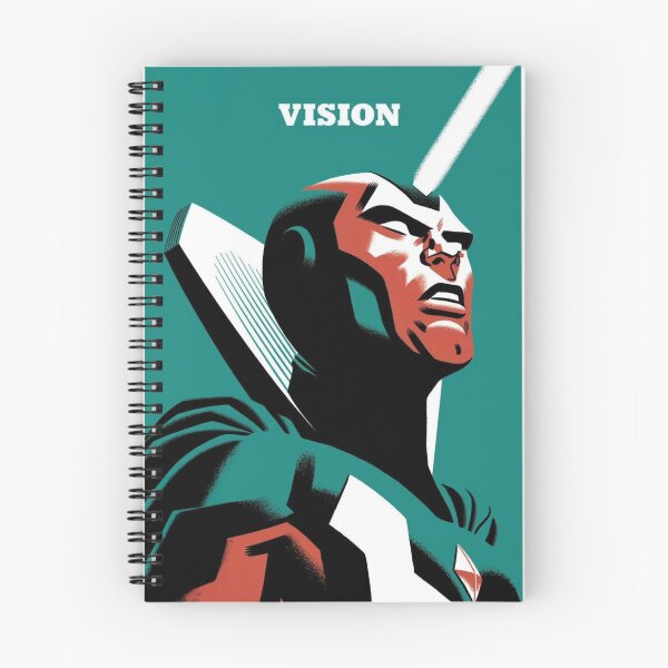 Item preview, Vision Marvel Studios Comic Book Original Custom Vintage Movie Poster Art designed and sold by Cool Robot Bro..