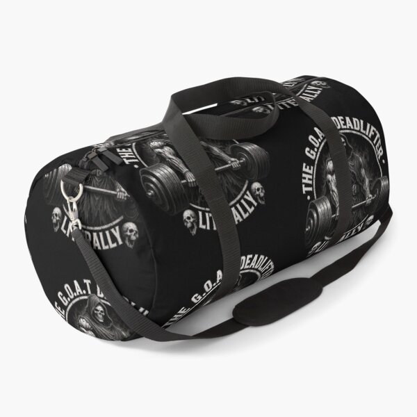 Item preview, Grim Reaper The GOAT Deadlifter Gym Humor designed and sold by Skulls & Calaveras.