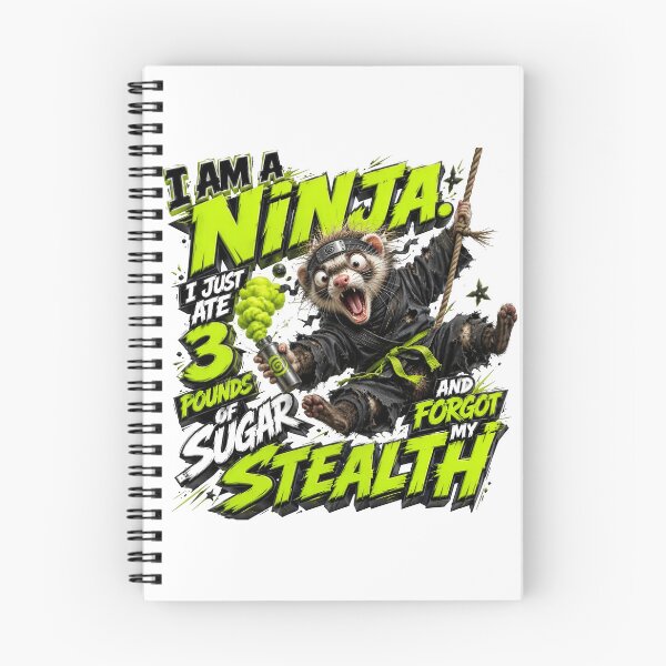 Item preview, I Am A Ninja I Just Ate 3 Pounds Of Sugar And Forgot My Stealth designed and sold by Sovereign Supply Co..
