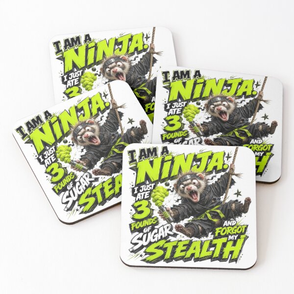 Item preview, I Am A Ninja I Just Ate 3 Pounds Of Sugar And Forgot My Stealth designed and sold by Sovereign Supply Co..
