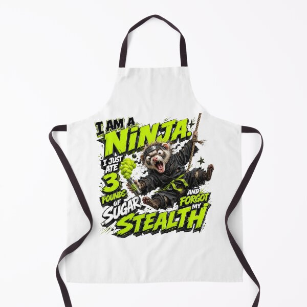 Item preview, I Am A Ninja I Just Ate 3 Pounds Of Sugar And Forgot My Stealth designed and sold by Sovereign Supply Co..
