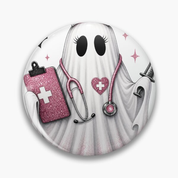 Item preview, PINK BOO NURSE designed and sold by brexastore.