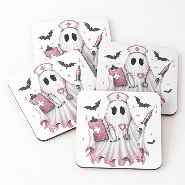 Item preview, PINK BOO NURSE designed and sold by brexastore.