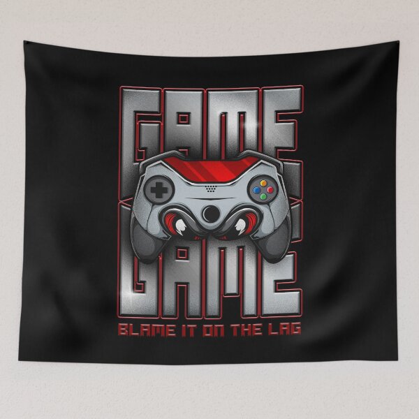 Item preview, Blame It On The Lag Funny Retro Video Game designed and sold by JRRTs.