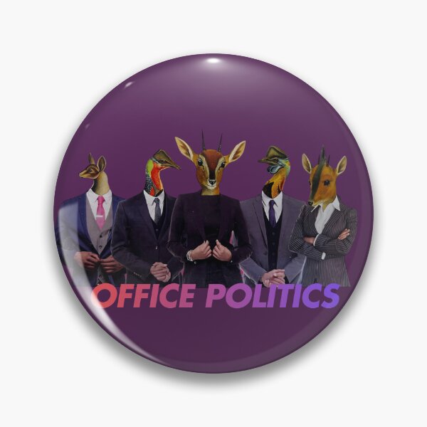 Item preview, Office Politics Animal Collage designed and sold by WonkyRebel.